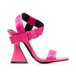 Versace Jeans Collection Pink Heels WORN ONCE LIKE NEW